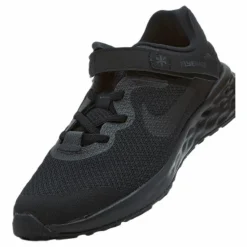 Revolution 6 FlyEase Little Kids' Shoe BLACK/BLACK-DK SMOKE GREY