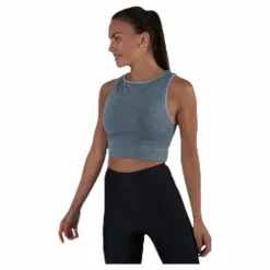 Rib Seamless Top Grey