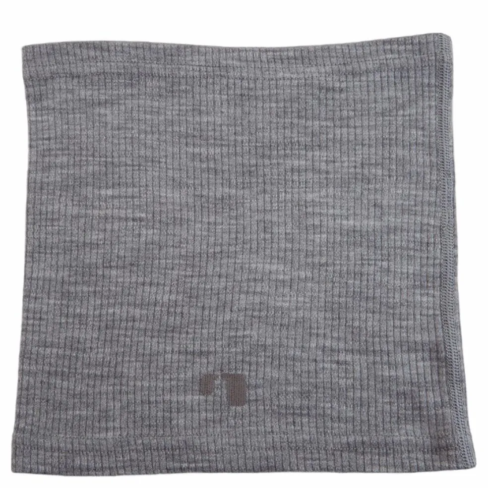 Rib Sport Neck Warmer Senior Greymelange