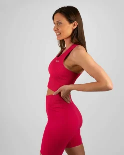 Ribbed Seamless Sport Bra