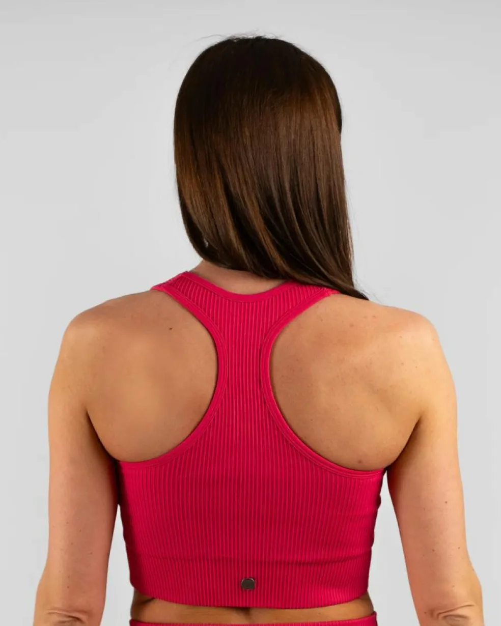 Ribbed Seamless Sport Bra