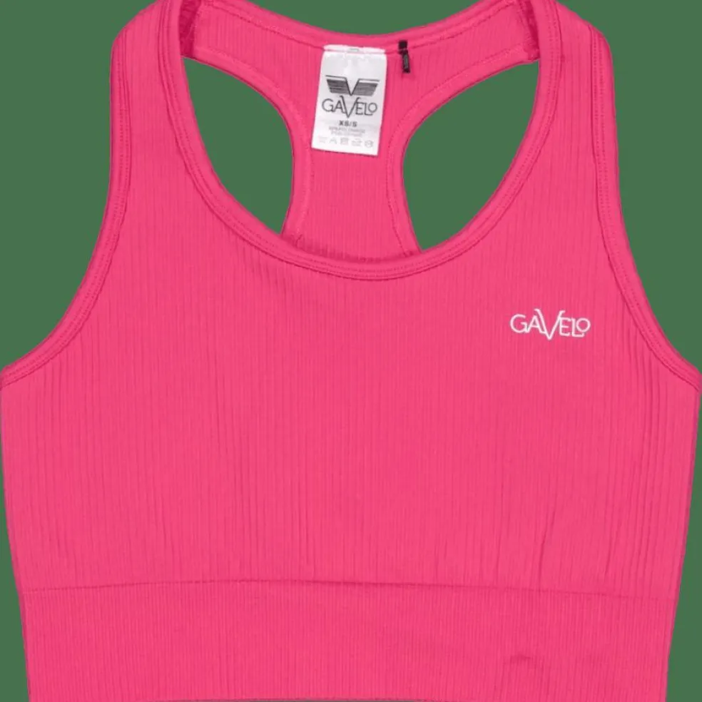 Ribbed Seamless Sport Bra