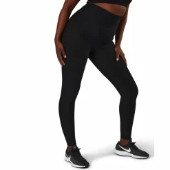 Ribbed Tights Wmn Black