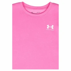 Rival Fleece Oversize Crew Pink Edge