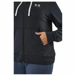 Rival Terry Fz Hoodie Black