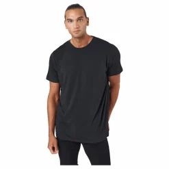 R-neck Tee Bamboo Black