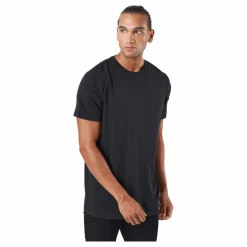 R-neck Tee Bamboo Black