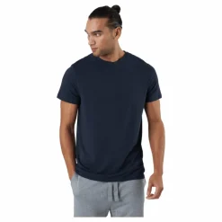R-neck Tee Bamboo Navy