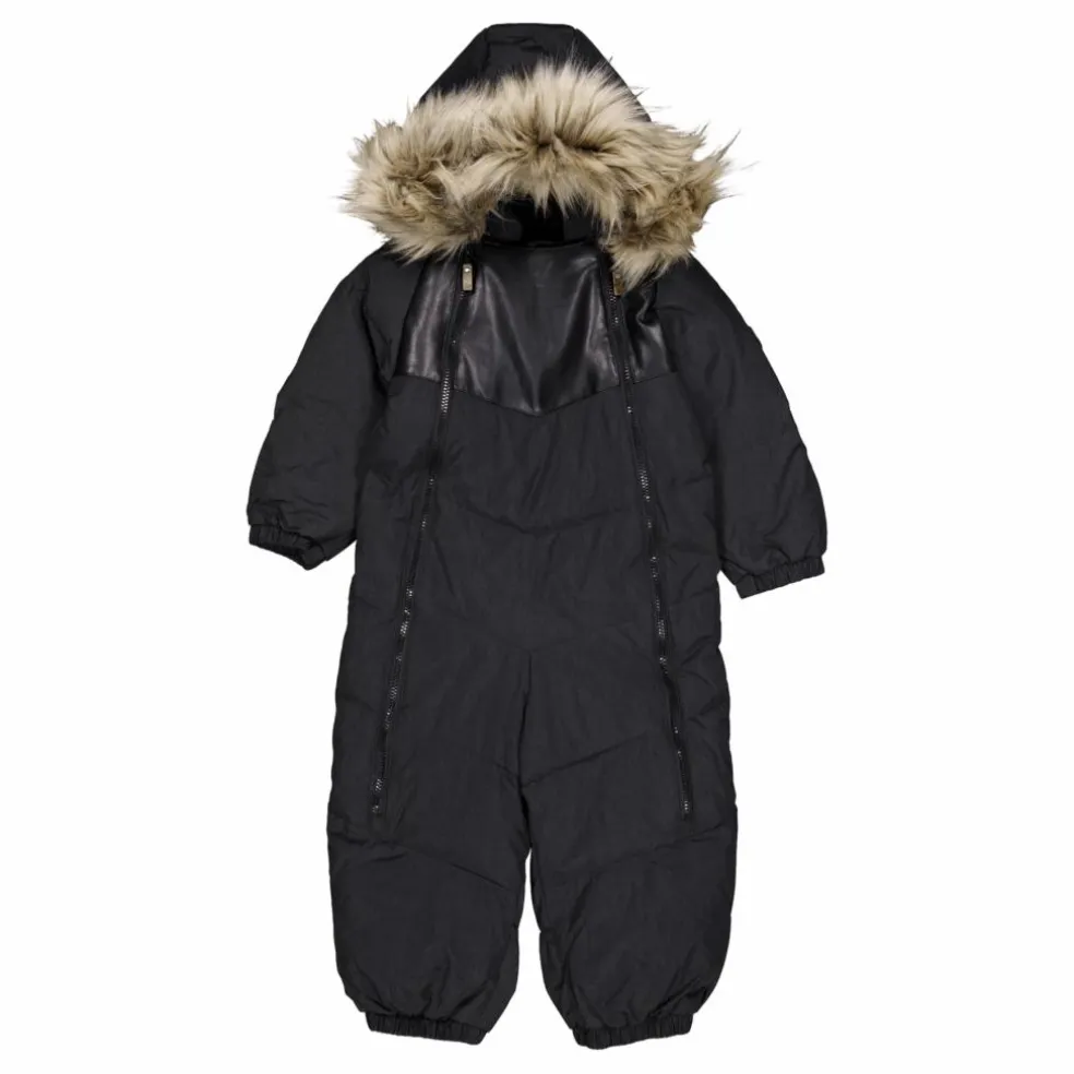Rocky Winter Baby Overall Black