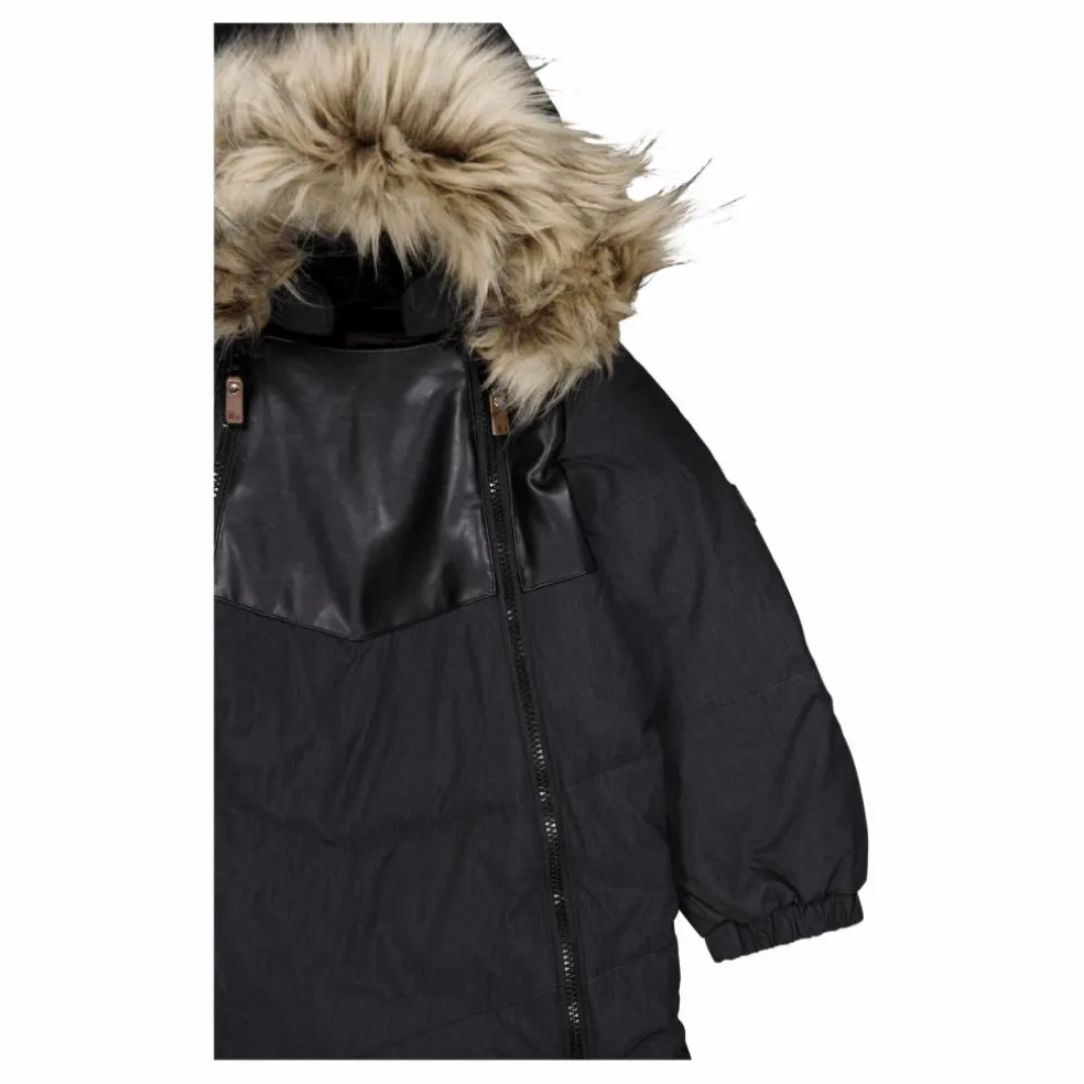 Rocky Winter Baby Overall Black