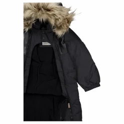 Rocky Winter Baby Overall Black