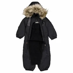 Rocky Winter Baby Overall Black