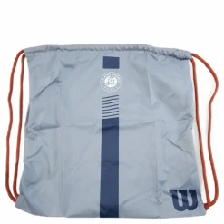 Roland Garros Cinch Bag Grey/navy/clay