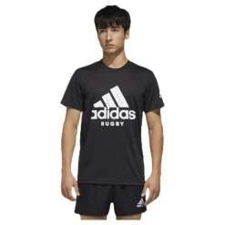 Rugby Logo Tee Black