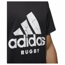 Rugby Logo Tee Black