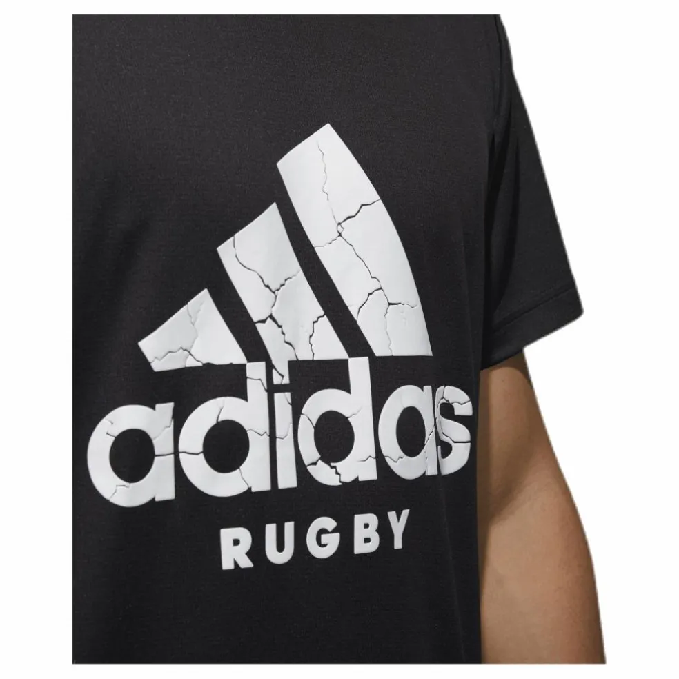 Rugby Logo Tee Black
