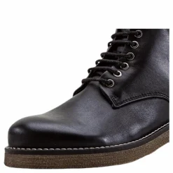 Rummy Leather Boots Black