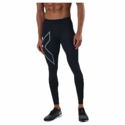 Run Dash Compr Tights Black/Silver
