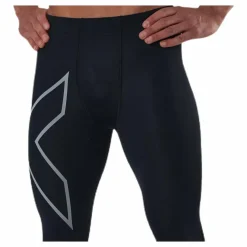Run Dash Compr Tights Black/Silver