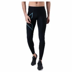 Run Dash Compr Tights Blue/Black