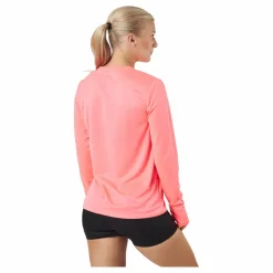 Run Favorite Ls Tee W Sunset Glow