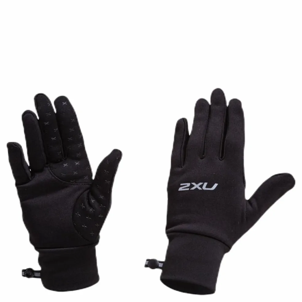 Run Glove Black/Silver