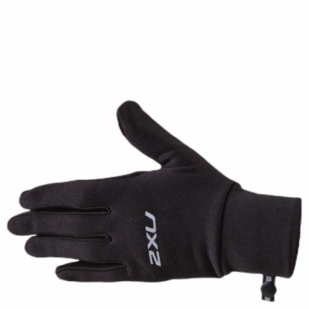 Run Glove Black/Silver