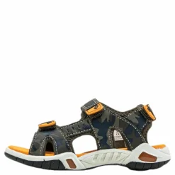 Saimen Blinking Sandal Orange/Green