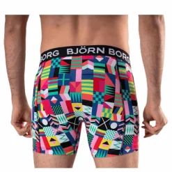 Sammy Geo Flag Shorts 3-pack Green/Black