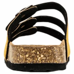 Santa Cork Sandals Gold