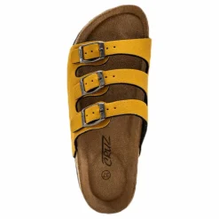 Santa Cork Sandals Gold