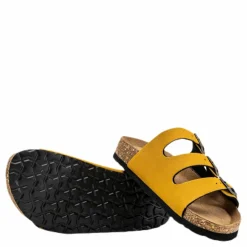 Santa Cork Sandals Gold