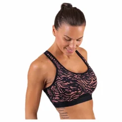 Sculpture Sports Bra Black/Red