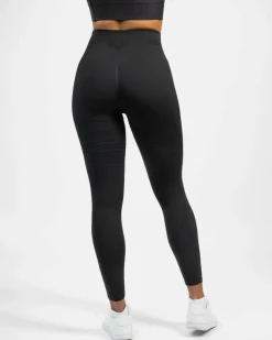 Seamless Signature Tights Black