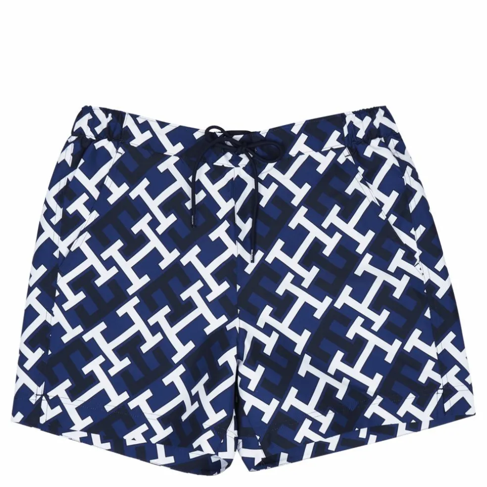 Sf Medium Drawstring Print Blue