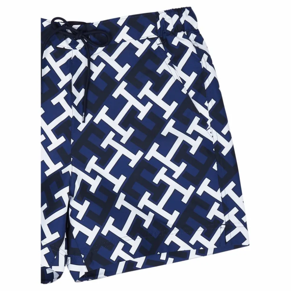 Sf Medium Drawstring Print Blue