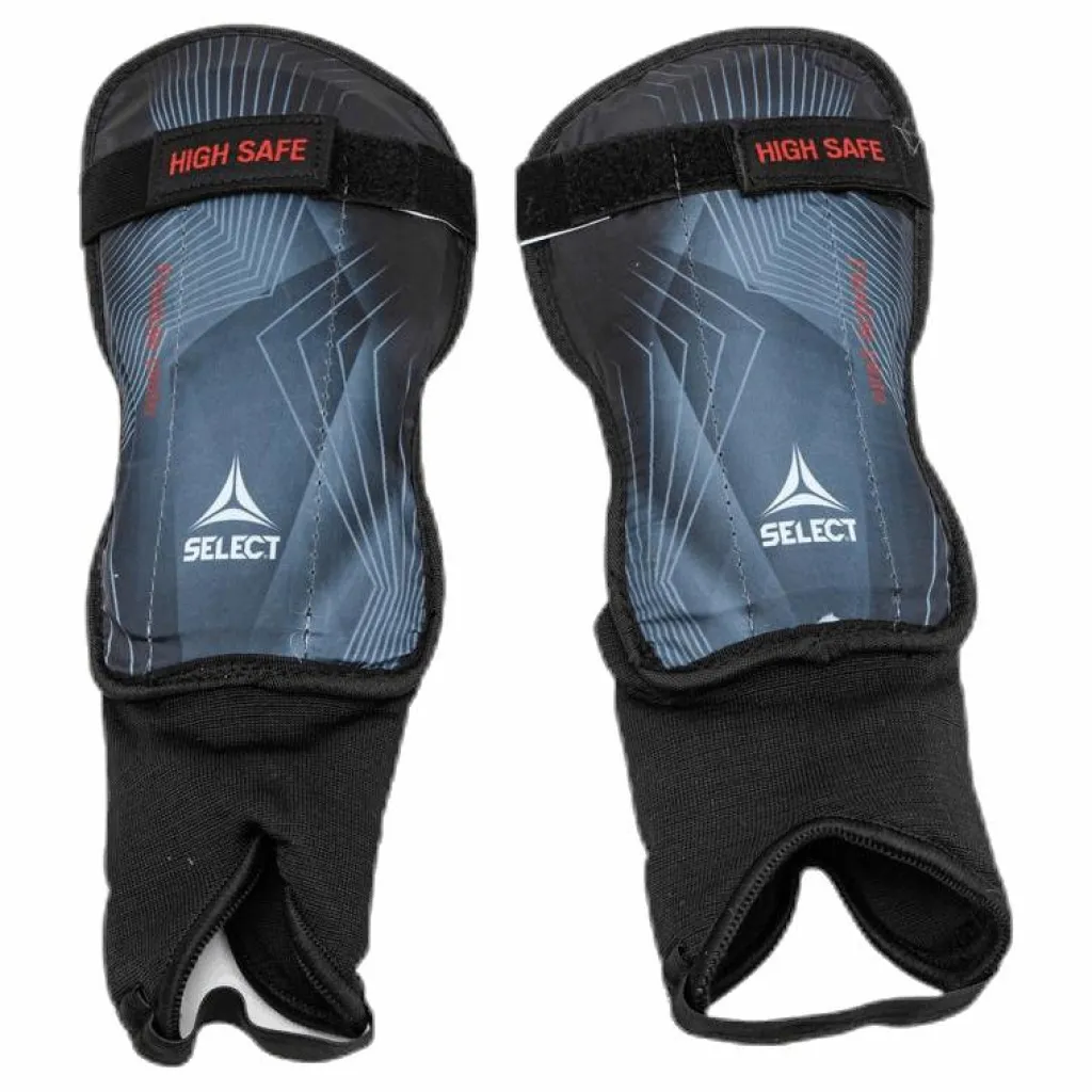 Shin Guards High Safe v20 Black/Grey