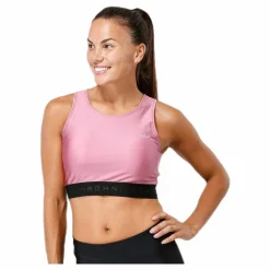 Shiny Sports Top Pink