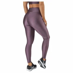 Shiny Tights Black Plum