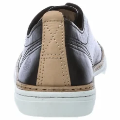 Silvermine Low Leather Black