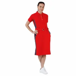 Simone Dress Red