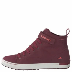 Skien Mid Gtx Wine/coral