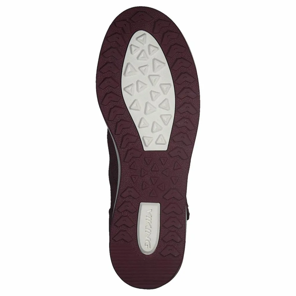 Skien Mid Gtx Wine/coral