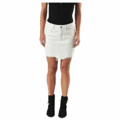 Sky Reg Skirt Raw Edge Dest.Bb