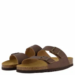 SL ANDREA PU LEATHER BROWN