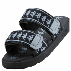 Slipper, Authentic Banda Aster Black/Silver