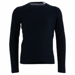 Snow Knit Crew Neck Junior Blue