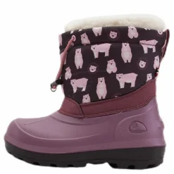 Snowfall Bear Purple