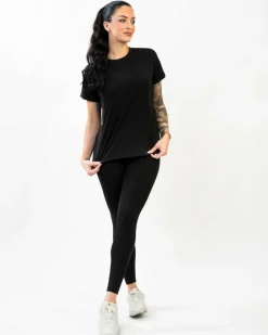 Soft Performance Tee Black