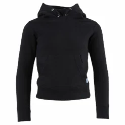 Soft Sweat Hood Junior Black